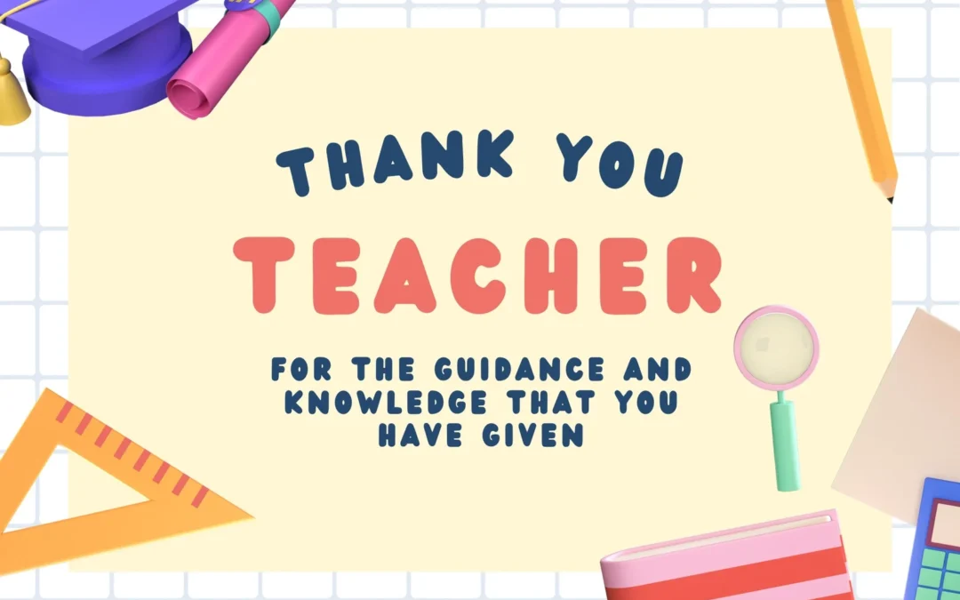 End of the Year Teacher Gifts: How to show appreciation to your child’s teacher￼
